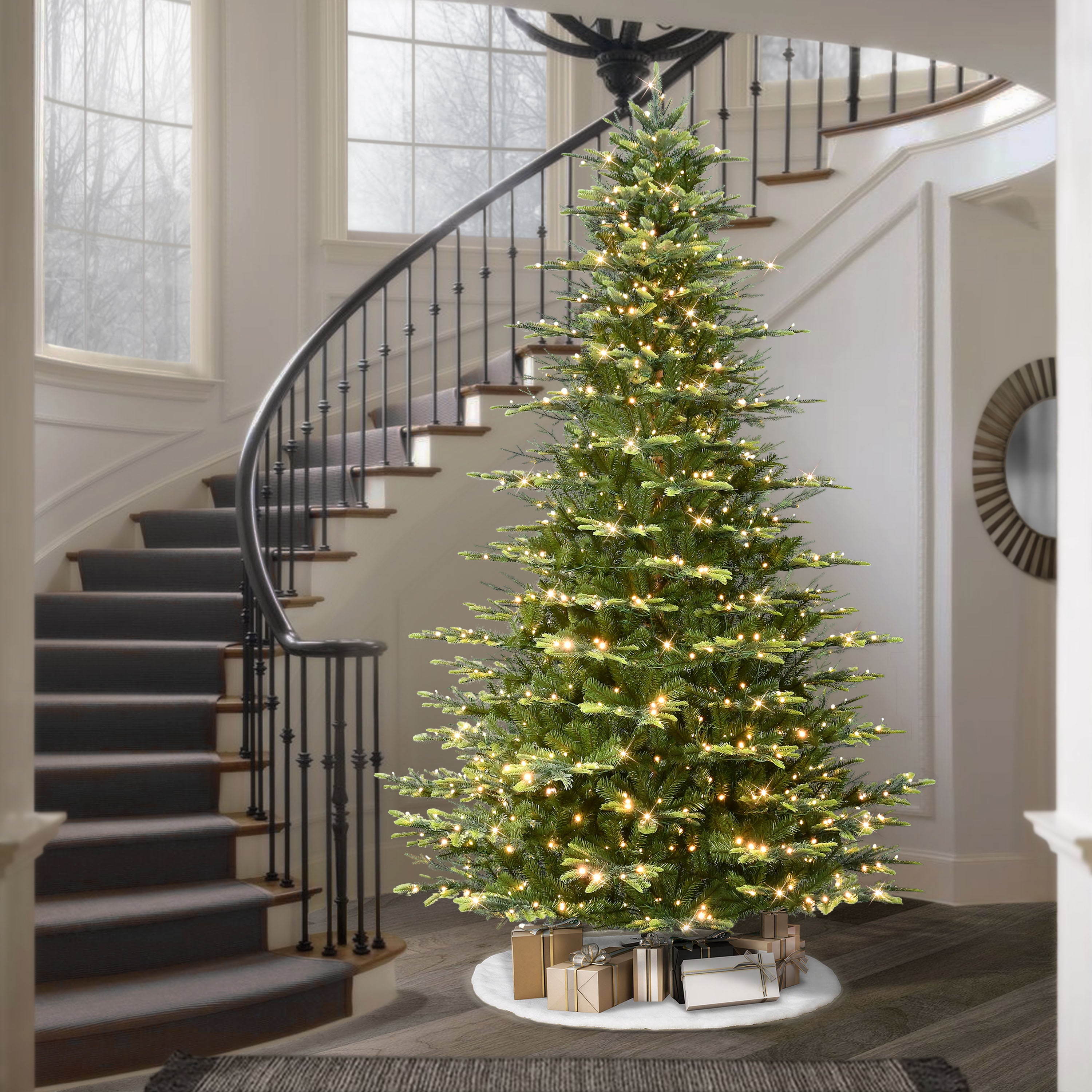 9ft. Pre-Lit Aspen Fir Tree